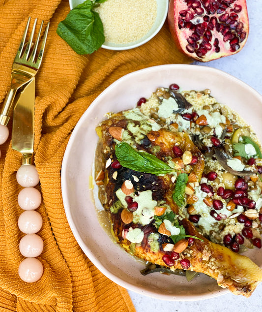 Nectarine Chicken Tray Bake