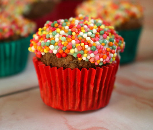 Mini Xmas Gingerbread Muffins