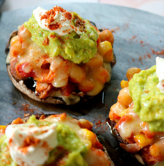 Mexican Stuffed Mushrooms