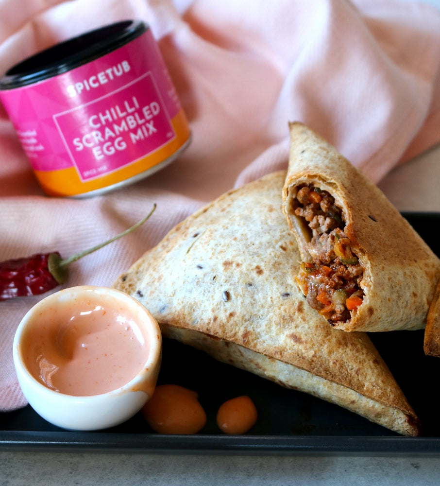 Chilli Beef Cheese Pockets