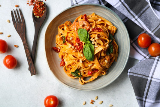 Creamy Red Pesto Pasta