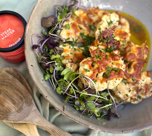 Cheesy Cauliflower Steaks