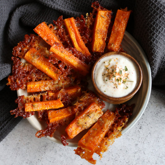 Cheesy Carrot Sticks