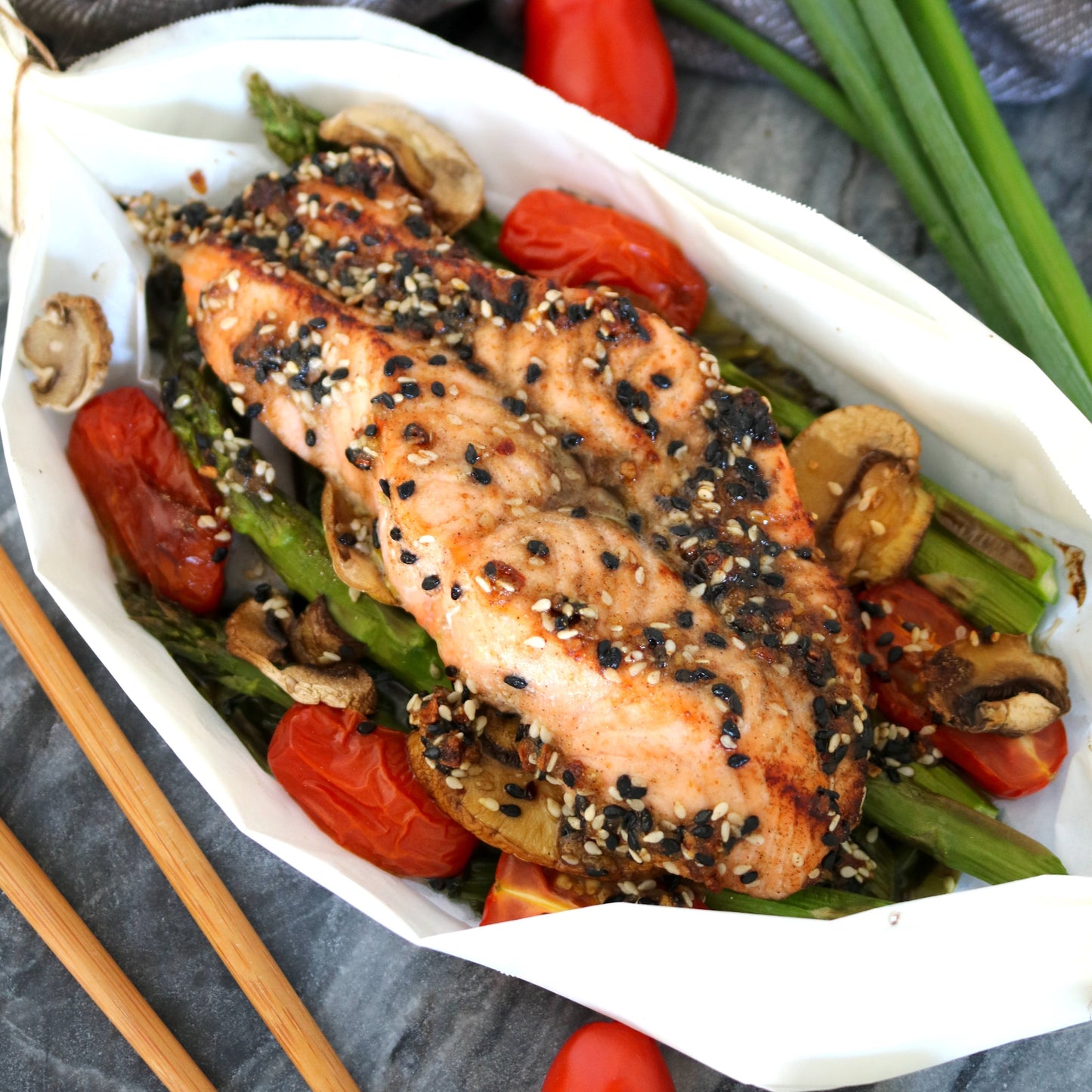 Asian Salmon Mix