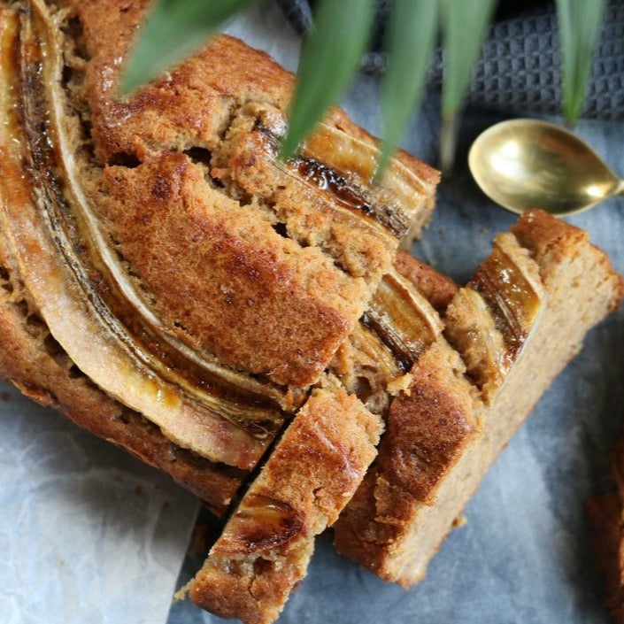 Banana Bread with Apple Crumble Mix