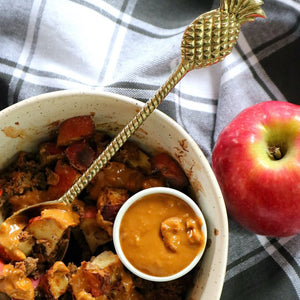 Apple Crumble Weetbix Bake